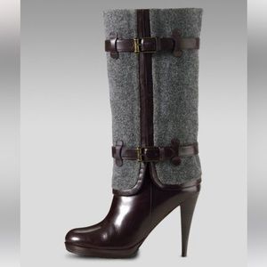 Cole Haan - Nike Air wool felt Kennedy heeled boot